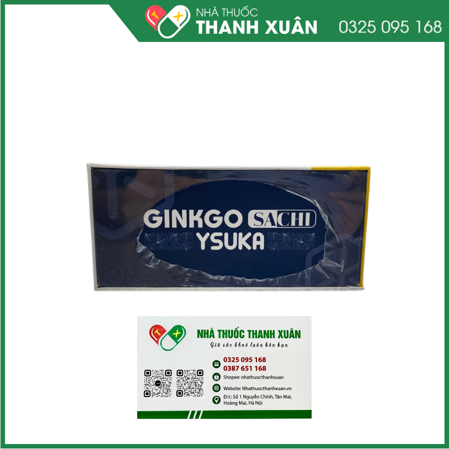 Ginkgo Sachi Ysuka - Hỗ trợ hoạt huyết, tăng tuần hoàn máu não